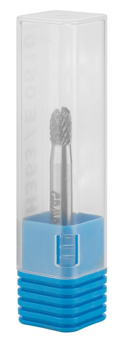 Frez do metalu HM, typ E (owalny), 6 x 10 mm, trzpień 6 x 45 mm Frez do metalu HM, typ E (owalny), 6 x 10 mm, trzpień 6 x 45 mm