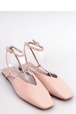 Baleriny z odkrytą piętą GIANNA NUDE - Inello Inello