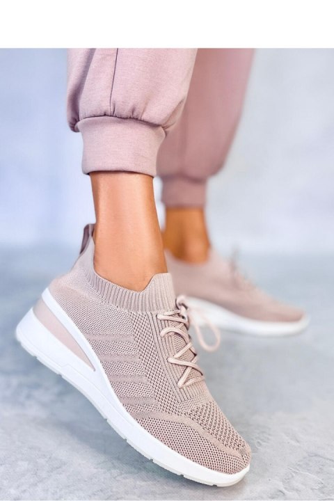 Buty sportowe na ukrytym koturnie CROFT PINK - Inello Inello Buty sportowe na ukrytym koturnie CROFT PINK - Inello Inello