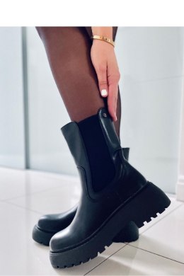 Sztyblety z wysoką cholewką SHAW BLACK - Inello Inello