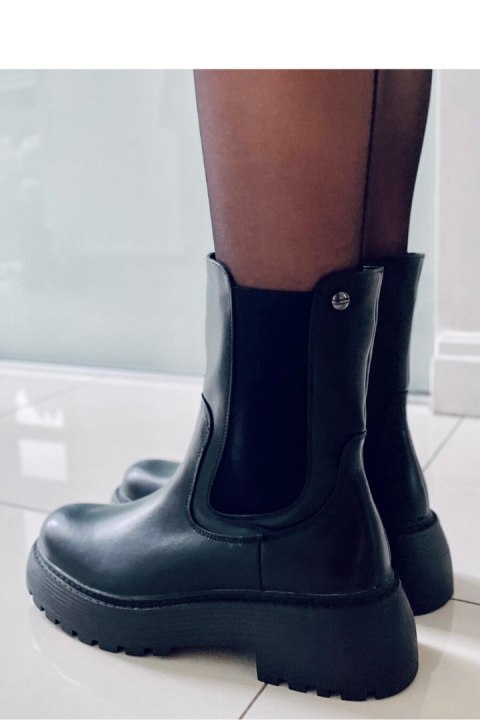 Sztyblety z wysoką cholewką SHAW BLACK - Inello Inello Sztyblety z wysoką cholewką SHAW BLACK - Inello Inello