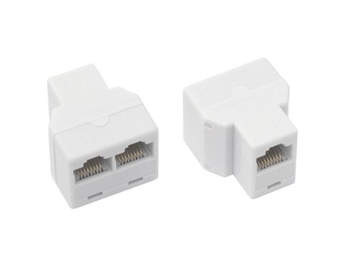 4823# Rozgłęźnik telefoniczny gniazdo-2 gniazda mod 8p8c 4823# Rozgłęźnik telefoniczny gniazdo-2 gniazda mod 8p8c