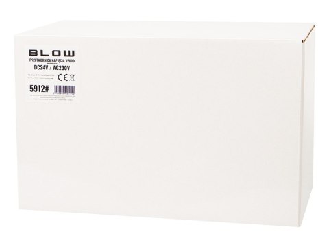 5912# Przetwornica 24v/230v v5000/2500w blow 5912# Przetwornica 24v/230v v5000/2500w blow