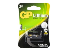 82-531# Bateria litowa 3v`cr123a gp blister 16,8x34,5mm