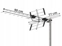 21-042# Antena dvb-t atd31s vhf/uhf mux8 pasywna