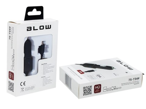 75-734# Ładowarka samochodowa5v 2,1a 12-24vmini usb 75-734# Ładowarka samochodowa5v 2,1a 12-24vmini usb