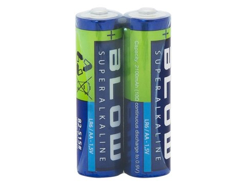 82-515# Bateria blow super alkaline aa lr6 2szt 82-515# Bateria blow super alkaline aa lr6 2szt