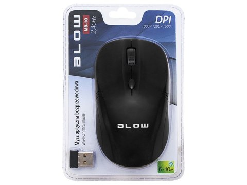 84-002# Mysz optyczna bezprzewodowa blow mb-10 czarna 84-002# Mysz optyczna bezprzewodowa blow mb-10 czarna