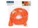 98-057# Przedłużacz sieciowy pr-160 1-gniazdo z uziemieniem 30m pomarańczowy (3x1,5mm)