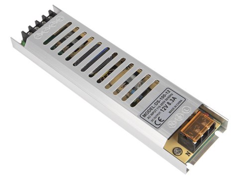 70-551# Zasilacz impulsowy przemysłowy 12v/8,3a 100w 70-551# Zasilacz impulsowy przemysłowy 12v/8,3a 100w