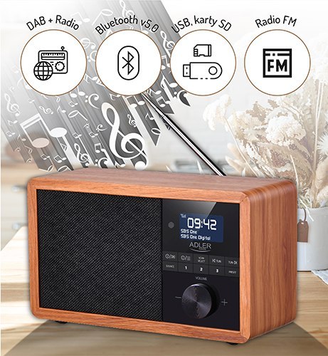 AD 1184 Radio dab + bluetooth AD 1184 Radio dab + bluetooth