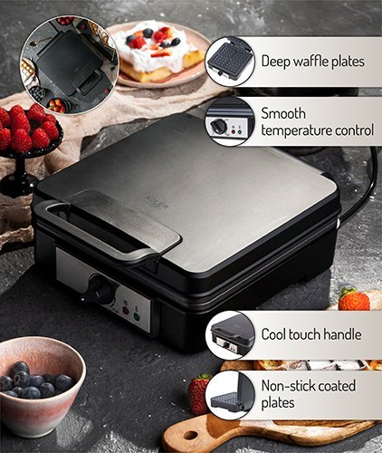 AD 3049 Gofrownica 1800w AD 3049 Gofrownica 1800w