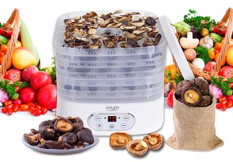 AD 6658 Suszarka do grzybów, ziół i żywności - dehydrator AD 6658 Suszarka do grzybów, ziół i żywności - dehydrator