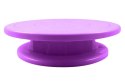 AG649F Patera obrot. do dekoracji purple