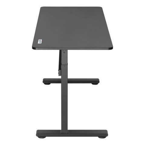 Biurko ręczna regulacja wys Ergo Office, max 40 kg, max wys 117cm, z blatem do pracy stojąco siedzącej, ER-401 B Biurko ręczna regulacja wys Ergo Office, max 40 kg, max wys 117cm, z blatem do pracy stojąco siedzącej, ER-401 B