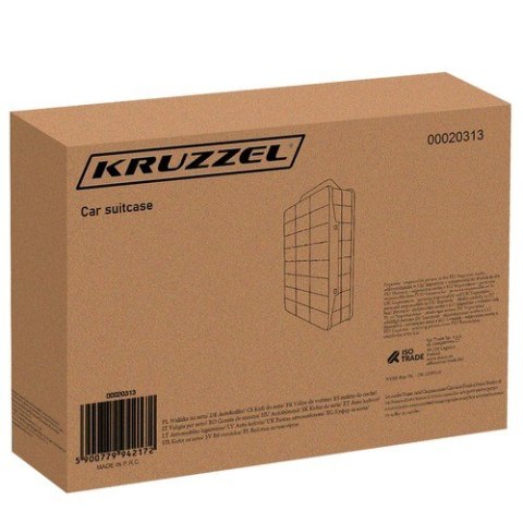 Walizka na auta Kruzzel W20313 Walizka na auta Kruzzel W20313