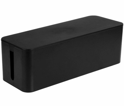 AG963 Organizer na kable listwy czarny AG963 Organizer na kable listwy czarny