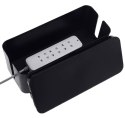 AG963 Organizer na kable listwy czarny