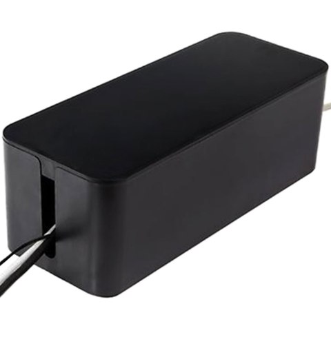 AG963 Organizer na kable listwy czarny AG963 Organizer na kable listwy czarny