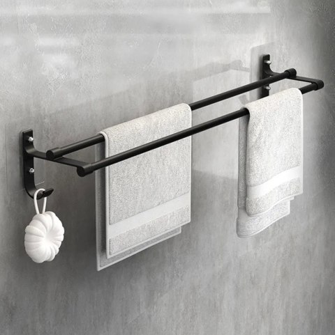 AG987 Wieszak ścienny na ręczniki 60cm loft AG987 Wieszak ścienny na ręczniki 60cm loft