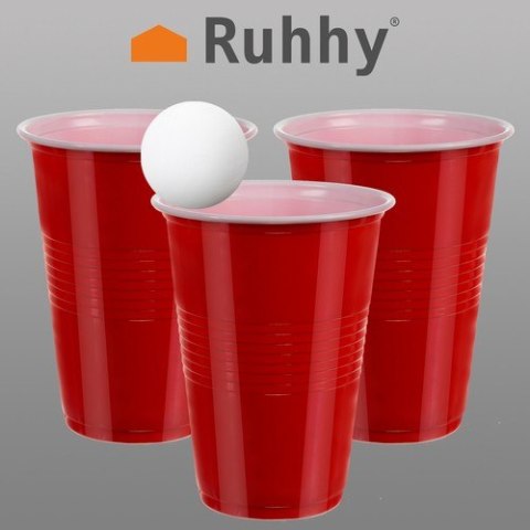 Gra Beer Pong- 50 kubeczków Ruhhy 21232 Gra Beer Pong- 50 kubeczków Ruhhy 21232