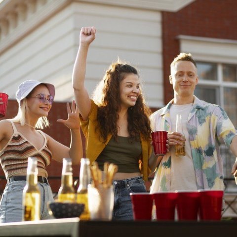 Gra Beer Pong- 50 kubeczków Ruhhy 21232 Gra Beer Pong- 50 kubeczków Ruhhy 21232
