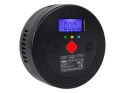 50-628# Detektor czujnik czadu tc30 2xaa wifi tuya czarny