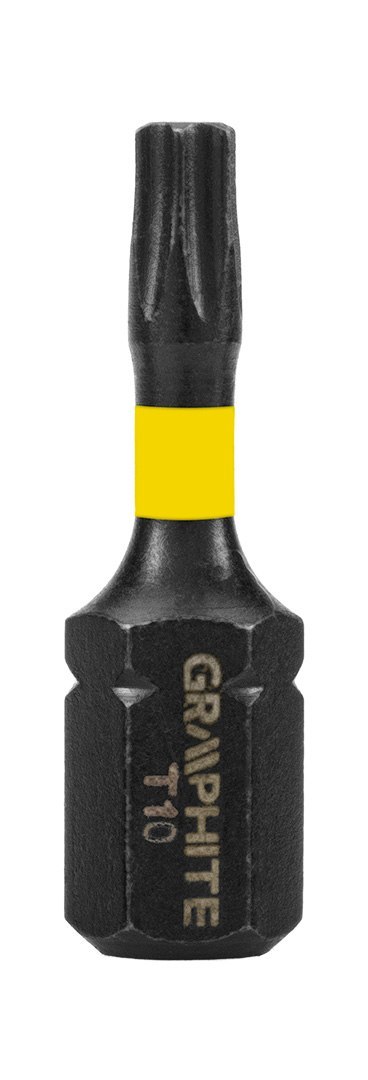 Bity udarowe TX10 x 25 mm, 20 szt. Bity udarowe TX10 x 25 mm, 20 szt.