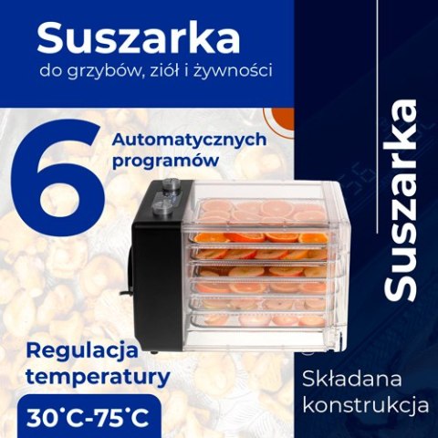 AD 6660 Suszarka do grzybów, ziół i żywności - dehydrator AD 6660 Suszarka do grzybów, ziół i żywności - dehydrator