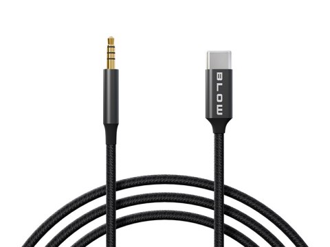 66-168# Przyłącze usb-c - jack 3,5 1,0m plecionka białe 66-168# Przyłącze usb-c - jack 3,5 1,0m plecionka białe