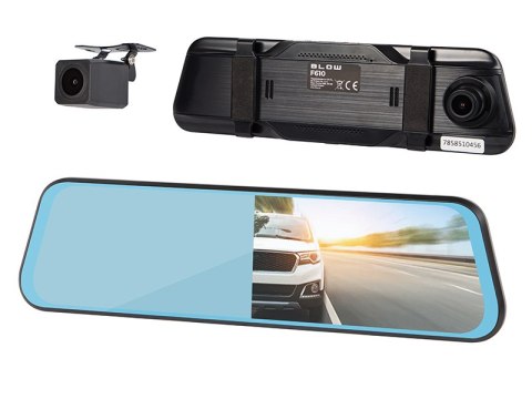 78-585# Rejestrator video blackbox dvr f610 blow lusterko + kamera tył 78-585# Rejestrator video blackbox dvr f610 blow lusterko + kamera tył