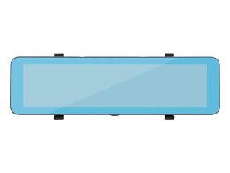 78-586# Rejestrator video blackbox dvr f620 carplay android auto blow lusterko + kamera tył