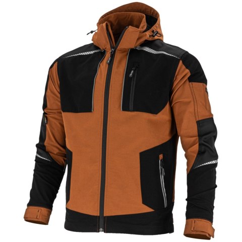 Bluza stretch brązowo-czarna, "m", ce, lahti Bluza stretch brązowo-czarna, "m", ce, lahti
