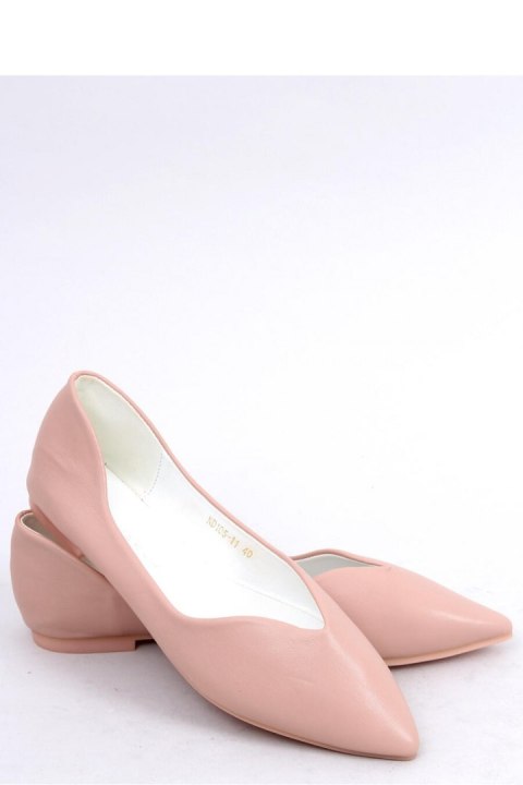 Baleriny z wycięciem AYANNA PINK - Inello Inello Baleriny z wycięciem AYANNA PINK - Inello Inello