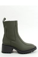 Botki damskie zielone QT33P GREEN - Inello Inello