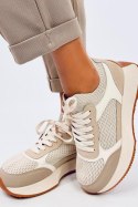 Buty sportowe damskie CORNET BEIGE - Inello Inello