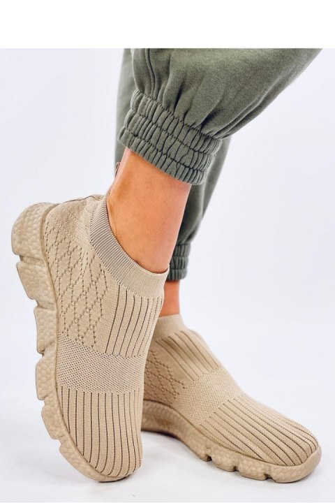 Buty sportowe skarpetkowe DARTS BEIGE - Inello Inello Buty sportowe skarpetkowe DARTS BEIGE - Inello Inello