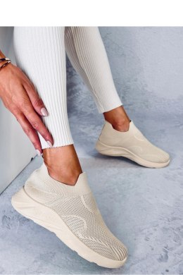 Buty sportowe skarpetkowe GOFF BEIGE - Inello Inello
