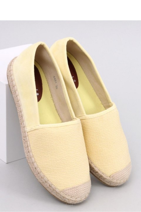 Espadryle damskie płócienne HAYDON YELLOW - Inello Inello Espadryle damskie płócienne HAYDON YELLOW - Inello Inello