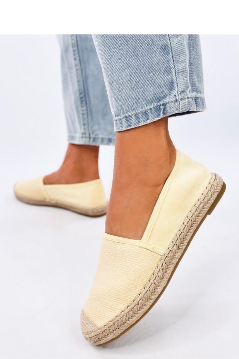 Espadryle damskie płócienne HAYDON YELLOW - Inello Inello Espadryle damskie płócienne HAYDON YELLOW - Inello Inello