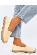 Espadryle damskie płócienne HAYDON YELLOW - Inello Inello