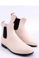 Kalosze damskie sztyblety FOXY BEIGE - Inello Inello