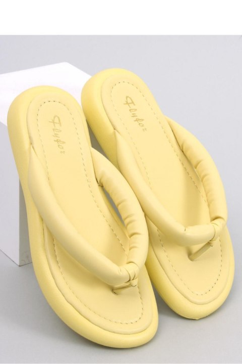 Sandał Japonki damskie CLIFF YELLOW - Inello Inello Sandał Japonki damskie CLIFF YELLOW - Inello Inello