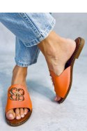 Sandał Klapki damskie EBONY ORANGE - Inello Inello