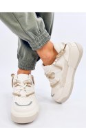Sneakersy damskie KENNAR BEIGE - Inello Inello