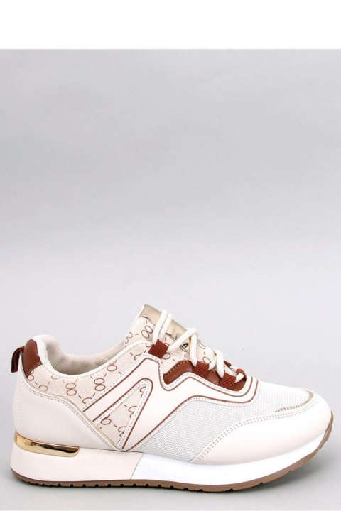 Sneakersy damskie MURRAY BEIGE - Inello Inello Sneakersy damskie MURRAY BEIGE - Inello Inello