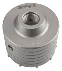 Otwornica widiowa 85 mm z adapterem HEX oraz wiertłem pilotującym