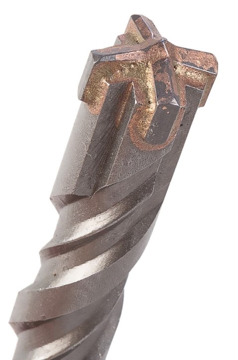 Wiertło do betonu zbrojonego SDS Plus 14 x 160 mm, quatro Wiertło do betonu zbrojonego SDS Plus 14 x 160 mm, quatro