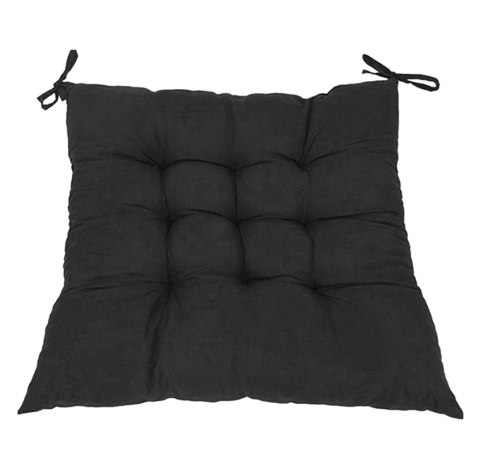 AG690H Poduszka na krzesło czarna 40x40 AG690H Poduszka na krzesło czarna 40x40