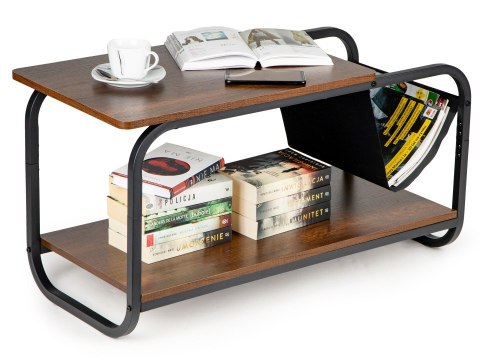 Stolik kawowy loft nowoczesny 2 poziomy ModernHome Stolik kawowy loft nowoczesny 2 poziomy ModernHome